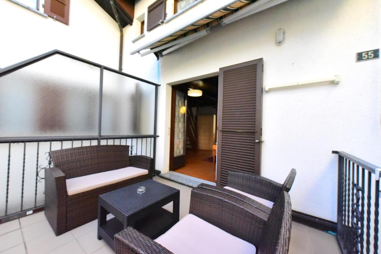 Hotel Pensione Serena Purasca Bagian luar foto